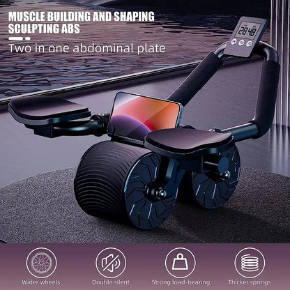 AuraPro™ - Abdominal wheel with automatic rebound and ergonomic support